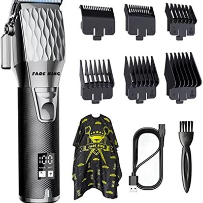 FADEKING Professional Hair Clippers for Men - Cordless Barbe