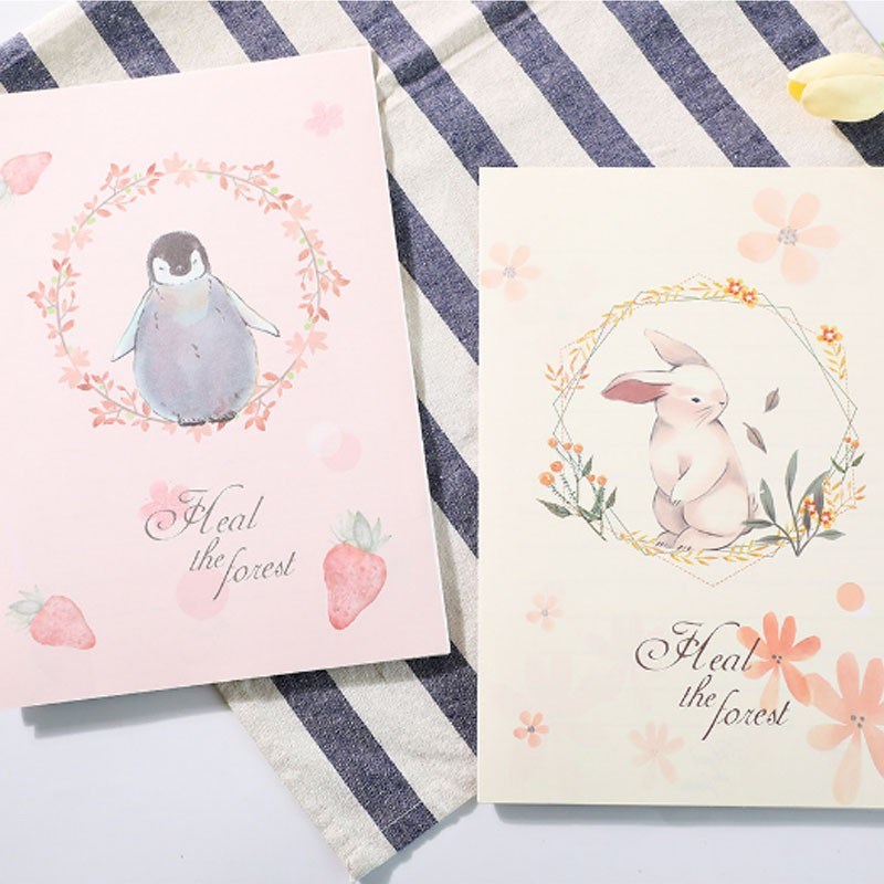 8packs Flowers Greeting Card Paper Envelopes with writing le