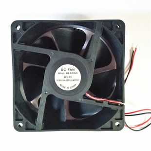 工业加湿器通风机48V扇热器12038防水加湿机换气扇排气扇量大 包邮