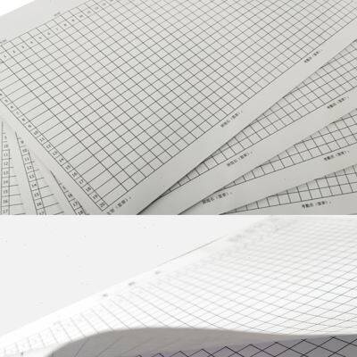 极速包邮考勤表大A3大格子超大格考勤登记表8K格出勤登记薄大50张