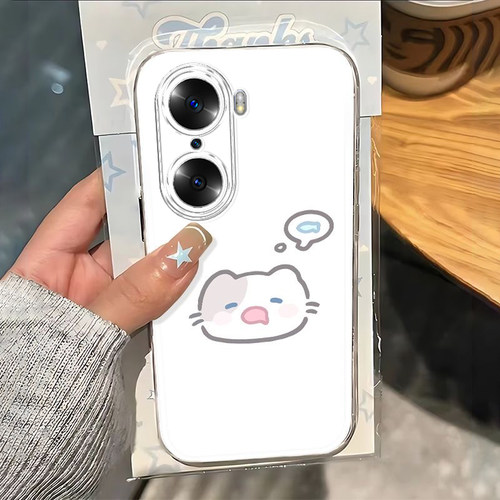 适用荣耀LSA一AN00手机壳Honor6O保护ANOO套LSAAN华为新款LSAANOO专用外壳透明软壳全包防摔六零60h0n0r60女