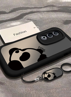 适用PKD130手机壳OPPOPKD130保护套OPPO型号OPPOA3x5G新款0PP0外壳OPPKD可爱熊猫PPKD全包防摔A3x男女带挂绳