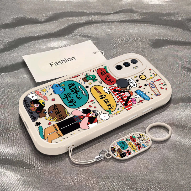 适用PDVM00手机壳OPPOPDVM00套OPPO新款A32机PDVMOO硅胶OPPOPDVMOO全包OPPOA32PO防摔opp0pp0ppo女我开心就好