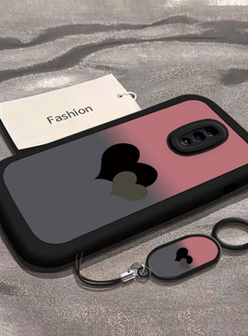 适用opporeno手机壳新款reno2z潮女款renoZ软硅胶保护套reno2升降摄像头rone10倍变焦版全包防摔外壳渐变爱心