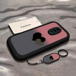 renoZ软硅胶保护套reno2升降摄像头rone10倍变焦版 全包防摔外壳渐变爱心 reno2z潮女款 适用opporeno手机壳新款