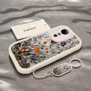 s16pro碎境花卉vovos15e硅胶s12全包防摔s10 s17新款 s9e软vivis7t壳s6s5男s1pro女 s20手机壳s18 适用vivos19