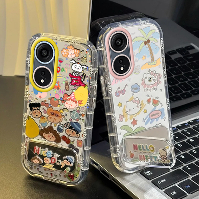 适用PHQ110手机壳oppoA1Pro套OPPO新款A1Por新款OPPOPHQ女款opa0pp0oppa全包oa/poa防摔Pr0镜面泡芙KT猫小新