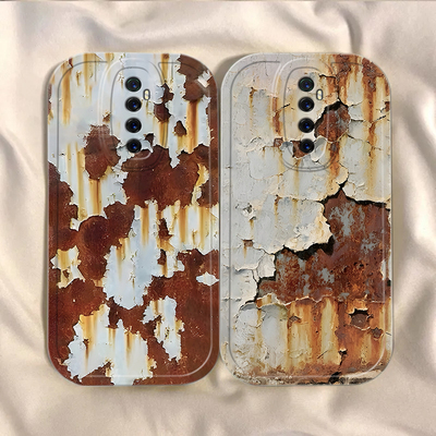 适用PCLM10手机壳OPPOPCLM套OPPO新款ACE高达版OPPORenoACE硅胶OPPOACE1硅胶复古铁锈全包防摔OPPORenACE男女