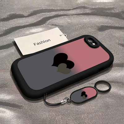 适用苹果6s/7/8plus手机壳新款iPhoneXR全包防摔XSmax外壳5SE软硅胶11保护套13/12mini简约14pm渐变ip15pro女