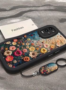 适用OPPOK9X手机壳OPPO新款K9X5G套OPPOKX09KX外壳OPK/硅胶opp0pp0ppo全包ppok/opok防摔opρok女款油画花海