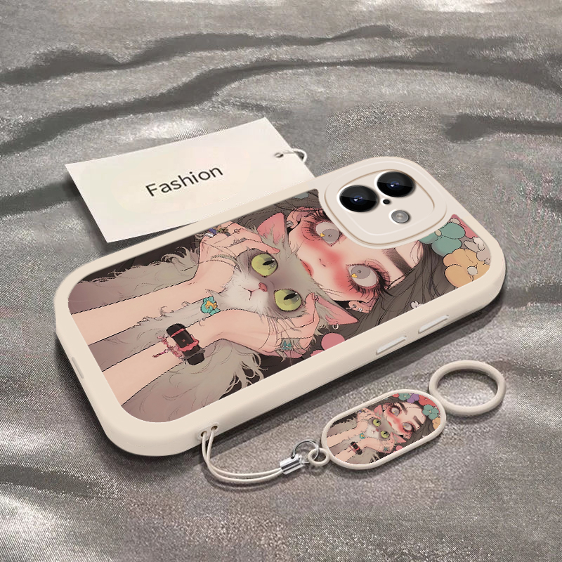 适用苹果17/16promax手机壳15iphone14新款13pm软12mini硅胶11pro全包防摔78plus外壳xr仙女猫女孩xs卡通6s