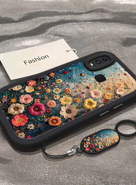 适用OPPOFindX2手机壳FindX2Pro保护套OPPO新款Find软硅胶X2Por0PP0OPX全包OPPOX防摔OPPOFind女款油画花海