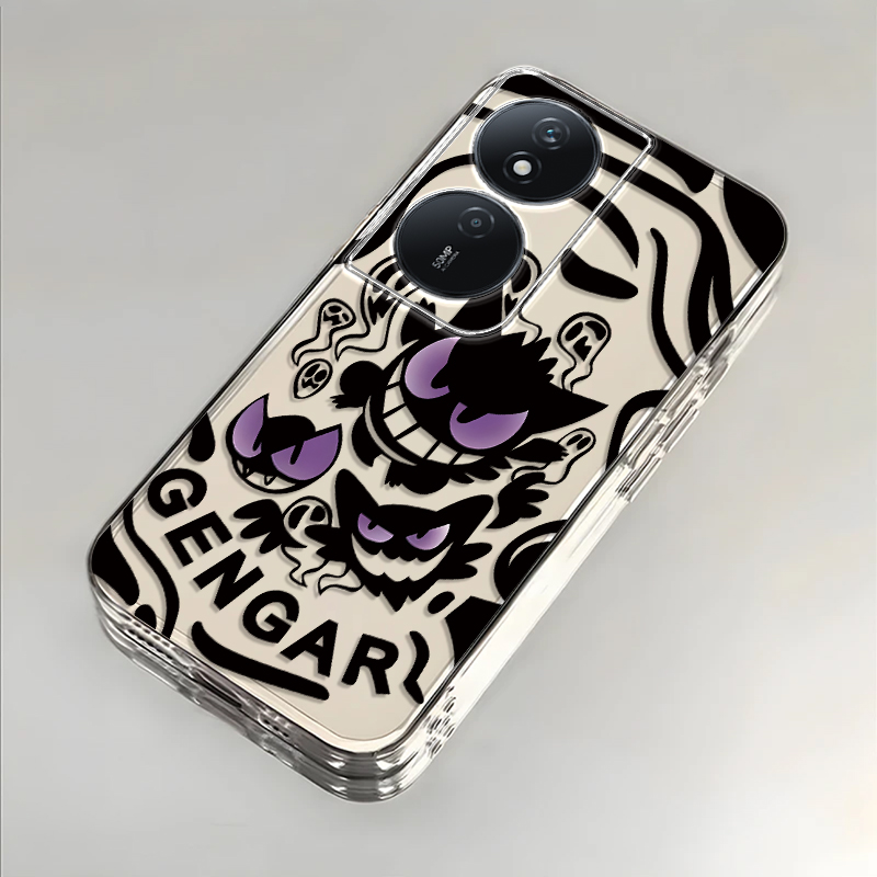 适用荣耀畅玩50plus手机壳60新款20/40s大头耿鬼华为畅玩30puls全包防摔畅玩20pro透明套8c男m软外壳9a卡通