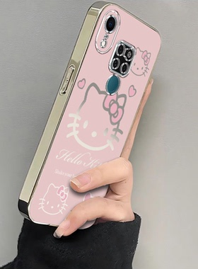 适用华为Mate20手机壳Mete2OPro保护套M20新款MT20X电镀粉色kt猫Mata魅特Meta全包防摔Mat迈特美特Meite男女