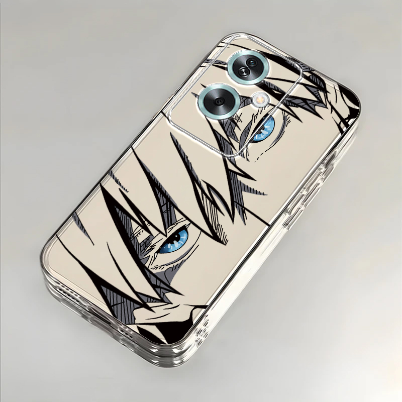 适用oppoa2/a3pro手机壳a58新款a93s五条悟opopa96透明A575G外壳a11x个性a32全包防摔a72套a35男女a91软a83潮