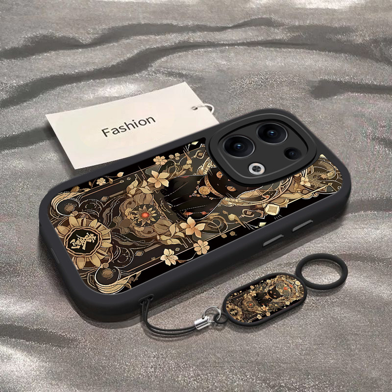 适用opporeno13/12pro手机壳11/10新款reno9pro+招财猫猫reno8se/7/6硅胶套reon5k女rone4软reno3防摔2Z全包