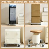 定做户外万能底座大m号移动托盘底盘周转箱托架耐用万向轮铁制支