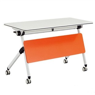 六角桌六边形组合桌会议辅导团体B培训课桌椅折叠梯形移动智慧教