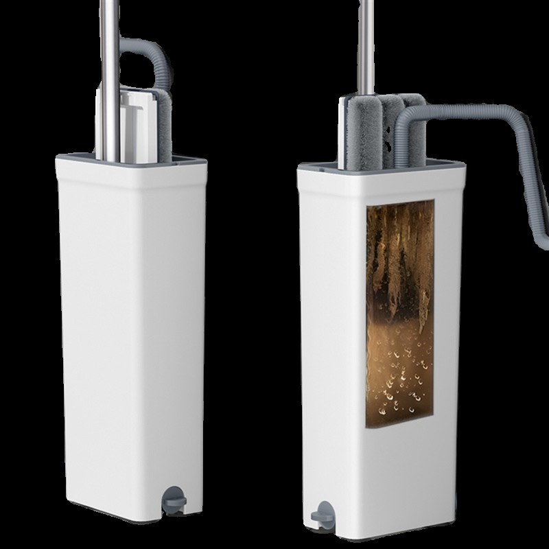 平板拖把家用一拖净2023v新款自动干湿两用拖地神器懒人免手洗拖