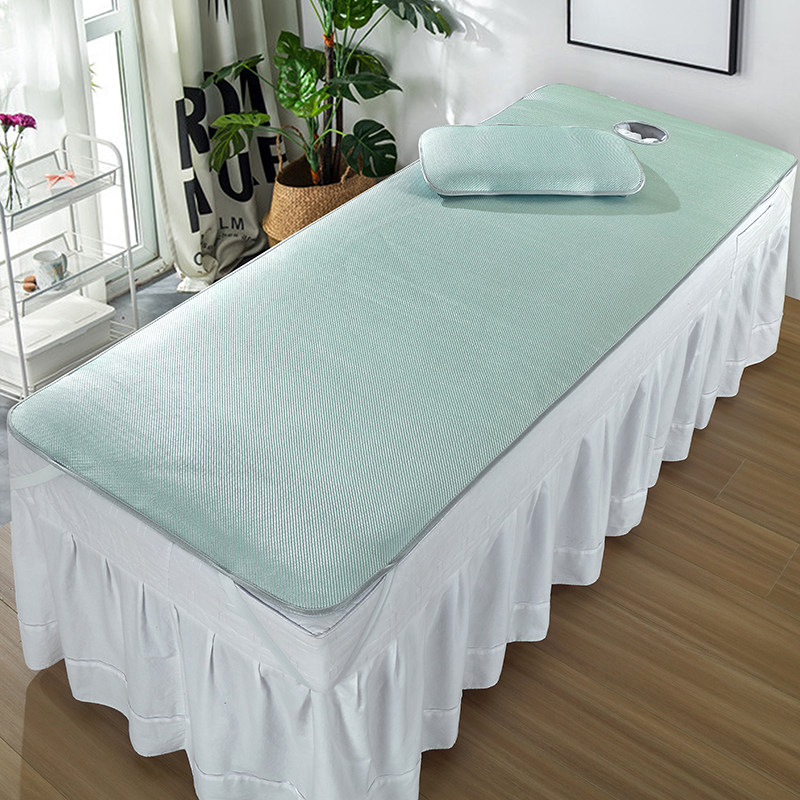 美容床凉席冰丝藤席美容院专用夏天理疗按摩O洗头床凉垫子加厚防,床上用品,冰丝席,淘宝优惠券,粉丝福利购,淘宝优惠卷