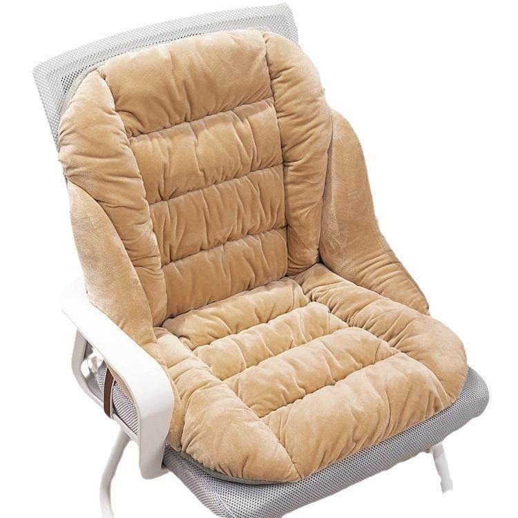 电加热坐垫靠垫一体办公室久坐保暖取暖发热座椅垫护腰暖屁垫