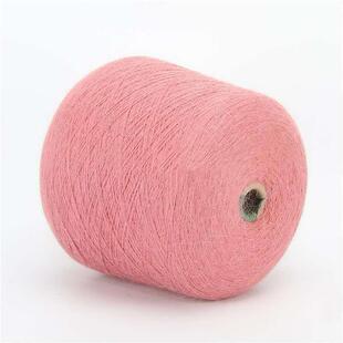 60%高比例兔毛2/16支长毛水貂毛线貂绒手编机织中粗线羊绒毛衣