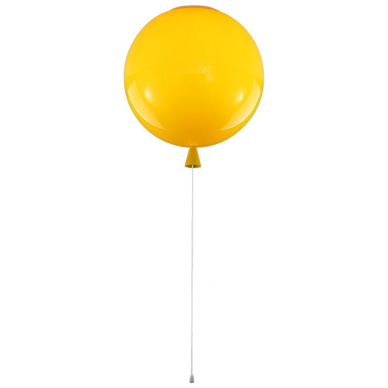 幼儿儿园彩色装饰顶吸灯温101气馨卧室童房球吊灯时尚服装店装饰