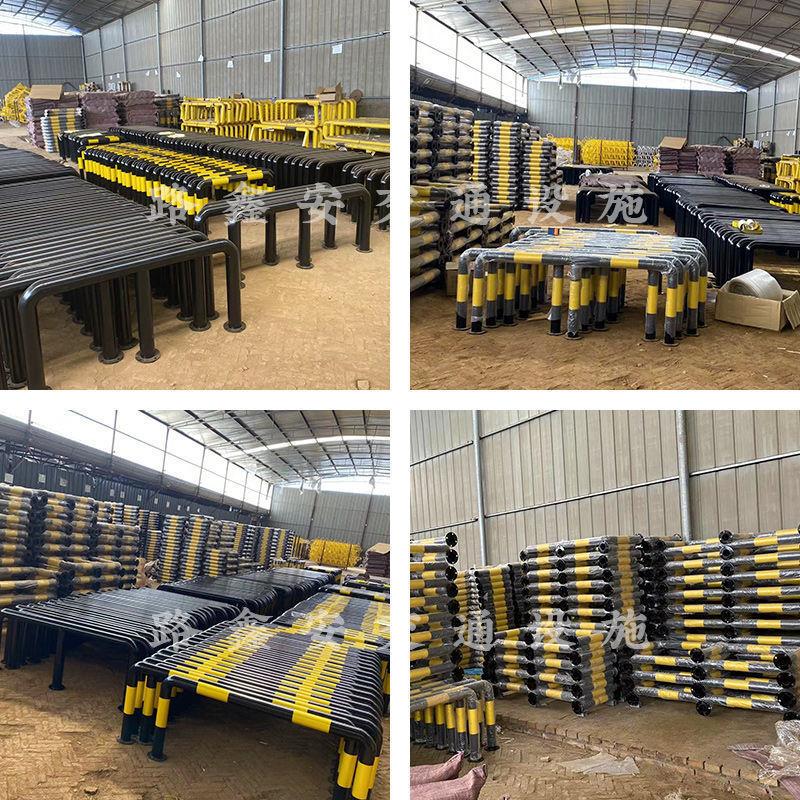 U型杆U型金属钢管挡车器挡车杆柱M型停车位桩柱防撞隔离柱防护
