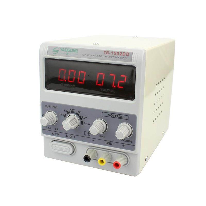 1502D直流稳压电源可调电源表线性变压器电源15V2A手机维修专用