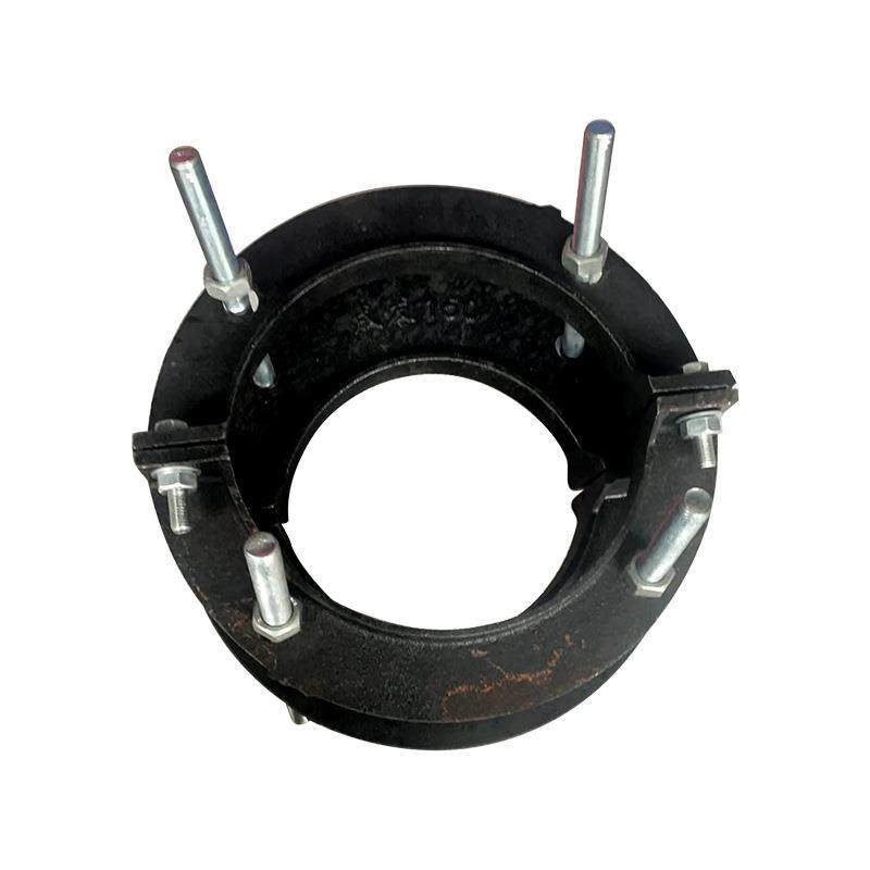 球墨铸铁防脱卡箍管道焊口脱落卡子抱箍哈夫节卡扣承口卡子连接件