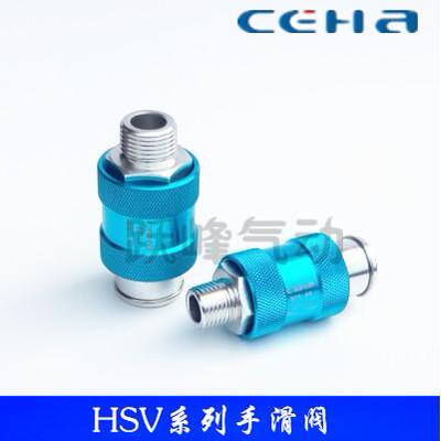 山耐斯型手推阀 HSV-08手滑阀HSV-08-FF/SS/SF滑动开关双内牙外牙