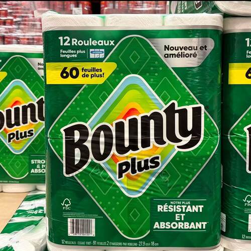 Bounty干湿两用油水纸厨房纸91张