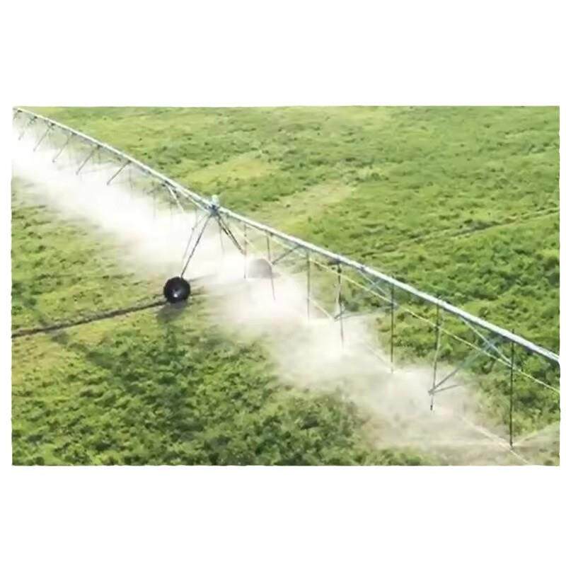 农田中心支轴喷灌机平移浇地圆形时针水肥一体化灌溉指针式喷灌机