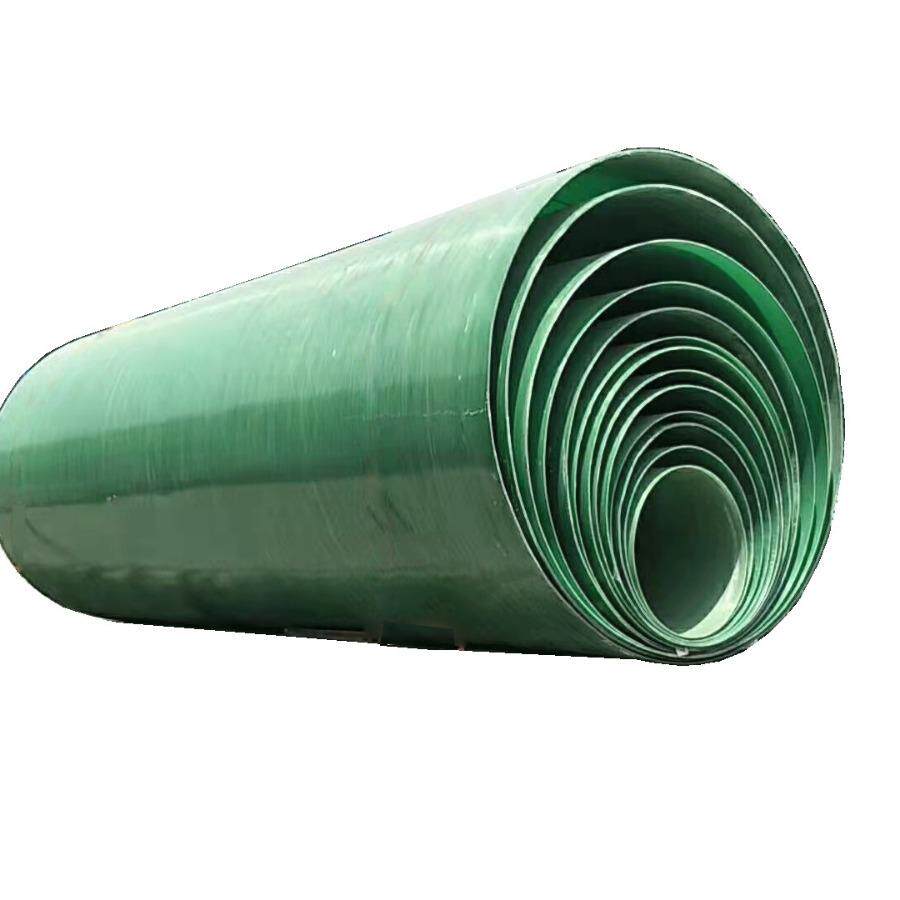 玻璃钢管道耐磨玻璃钢通风管道市政排污雨水工业玻璃钢夹砂管道
