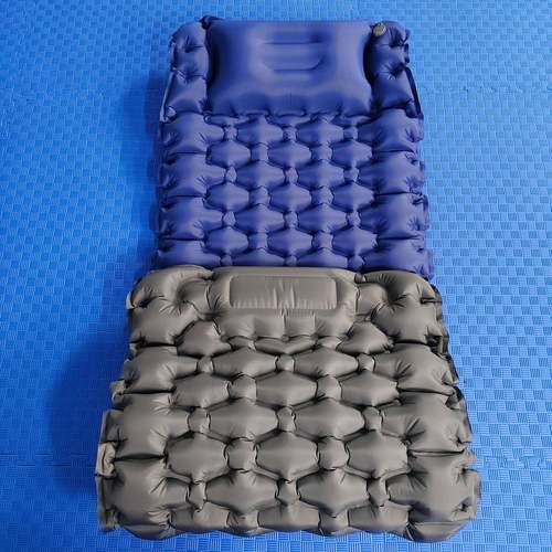 户外充气垫脚踩轻便携带户外露营充气床垫午休睡垫车载充气垫