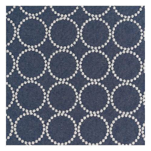 新款苎麻棉绣花面料平绣刺绣手作箱包家居用品时装布料手工