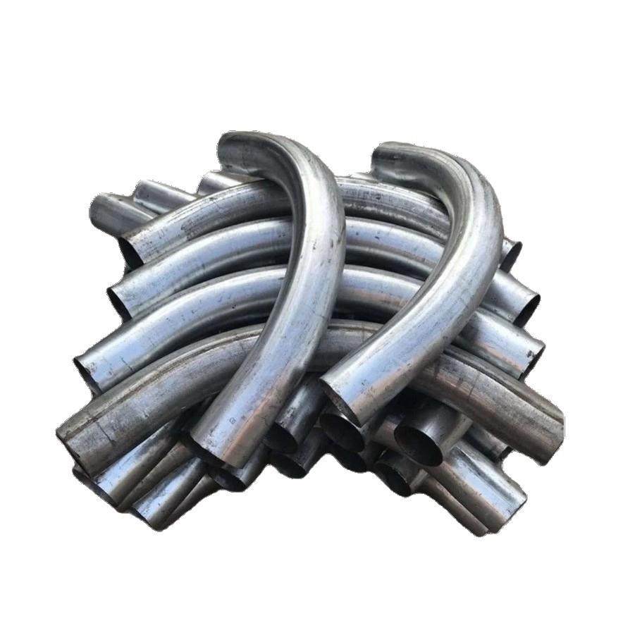 厂家弯管大口径厚壁焊接碳钢管件304不锈钢大口径无缝弯管