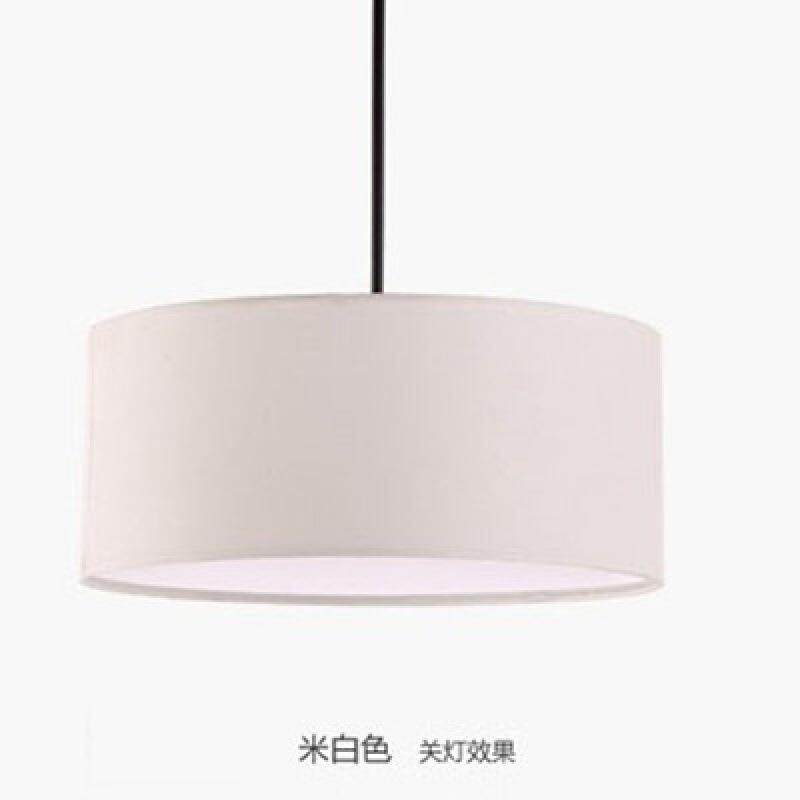 北欧现代简约布艺餐厅吊灯客厅灯卧室书房亚麻布艺圆形单头吊灯,家装灯饰光源,智能吊灯,淘宝优惠券,粉丝福利购,淘宝优惠卷