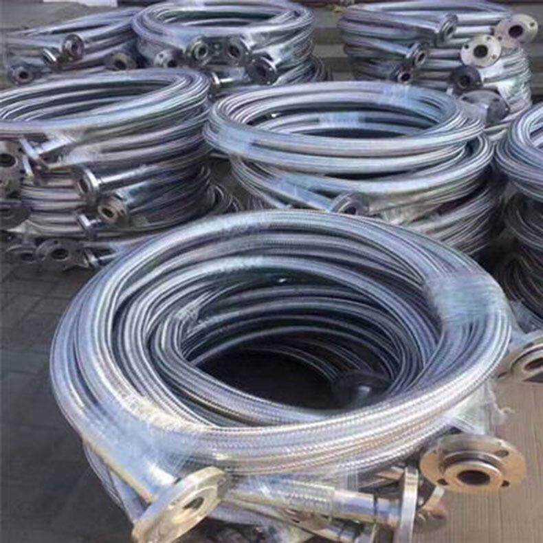 销售各种型号规格丝扣金属软管不锈钢金属软管法兰金属软管