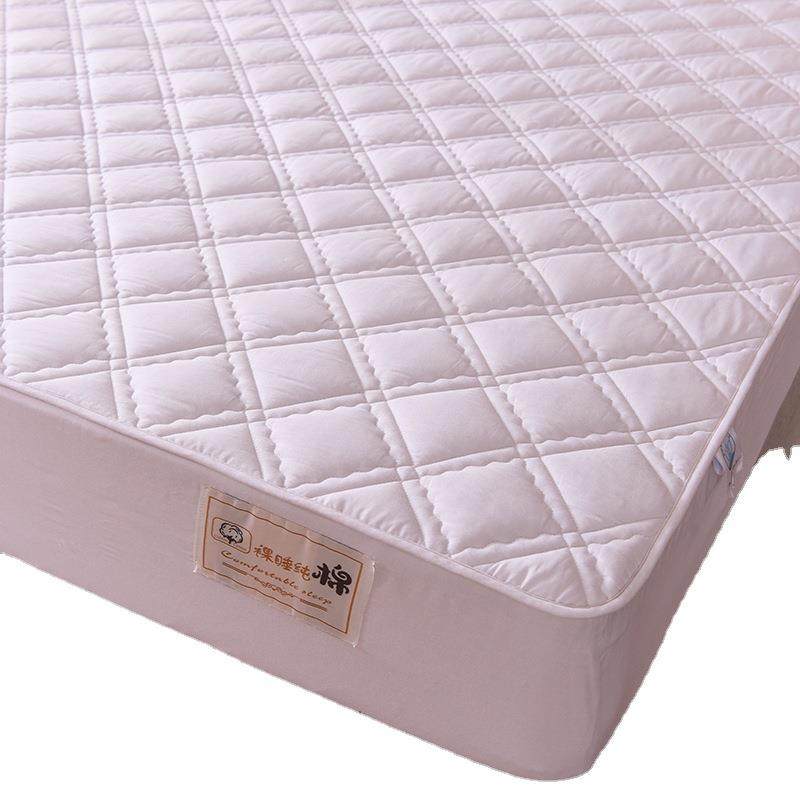 母婴级纯棉夹棉床笠纯色全棉防水床笠单双人床垫保护罩可直播,床上用品,床裙,淘宝优惠券,粉丝福利购,淘宝优惠卷