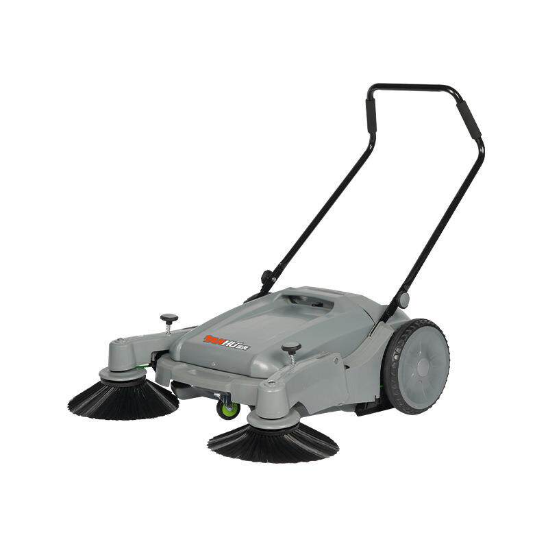 H1手推式无动力扫地机工厂道路清扫车地面扫树叶工业扫地机