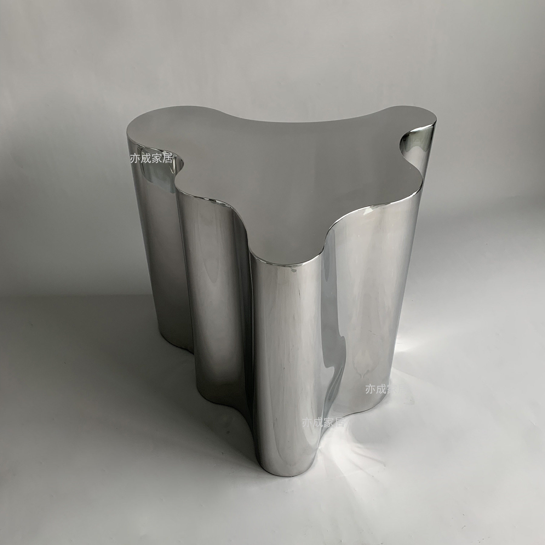 现代简约轻奢高级感创意茶几软装设计别墅样板房不锈钢客厅茶几,电子元器件市场,电线扎带/束线带,淘宝优惠券,粉丝福利购,淘宝优惠卷