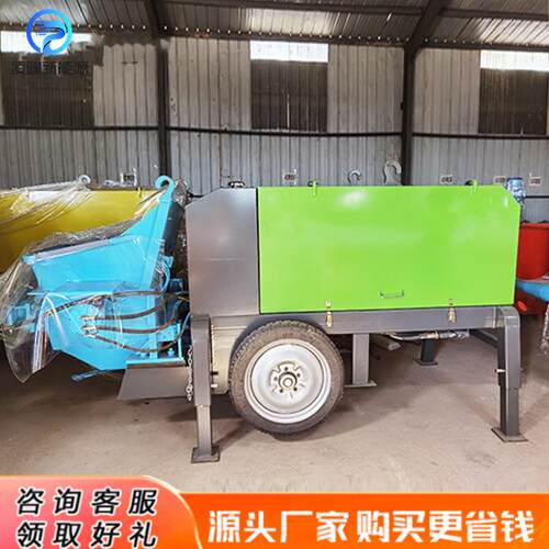 隧道混凝土泵湿喷机隧道基坑支护边坡喷浆机绿化湿喷机