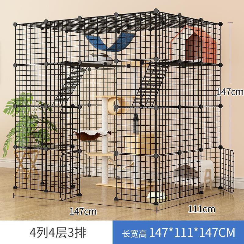 大号猫笼家用别墅超大自由空间室内猫舍别墅猫咪猫窝猫屋猫笼子