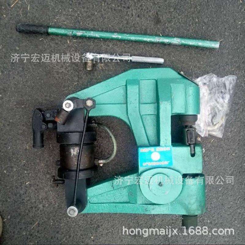 轨道用手动挤孔机销售液压挤孔挤眼机手持液压钢轨挤孔机钻孔器