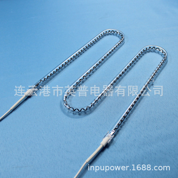 M型石英管发热管厂家现货烤盘炒菜机碳纤维异形石英加热管电热管