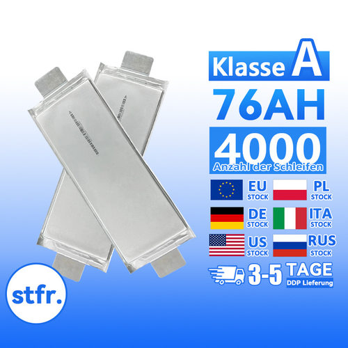 Li-Polymer-Batterie 76Ah 3,7V 73Ah 58Ah 53Ah 32Ah 29ah