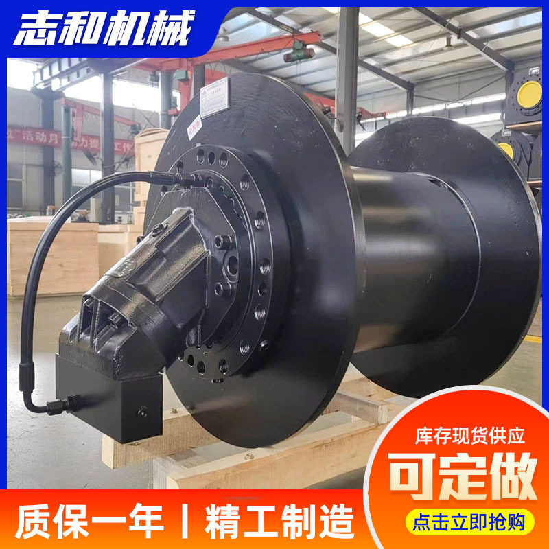 随车直臂吊液压绞车多种型号直臂起重机柱塞马达液压绞车减速机