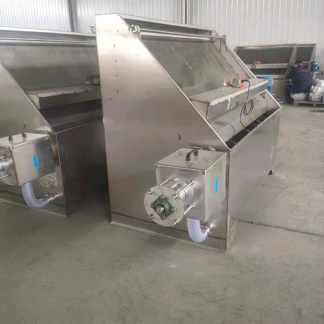 干湿分离污水处理机养殖鸡鸭禽畜粪便干湿分离器斜筛式固液分离机