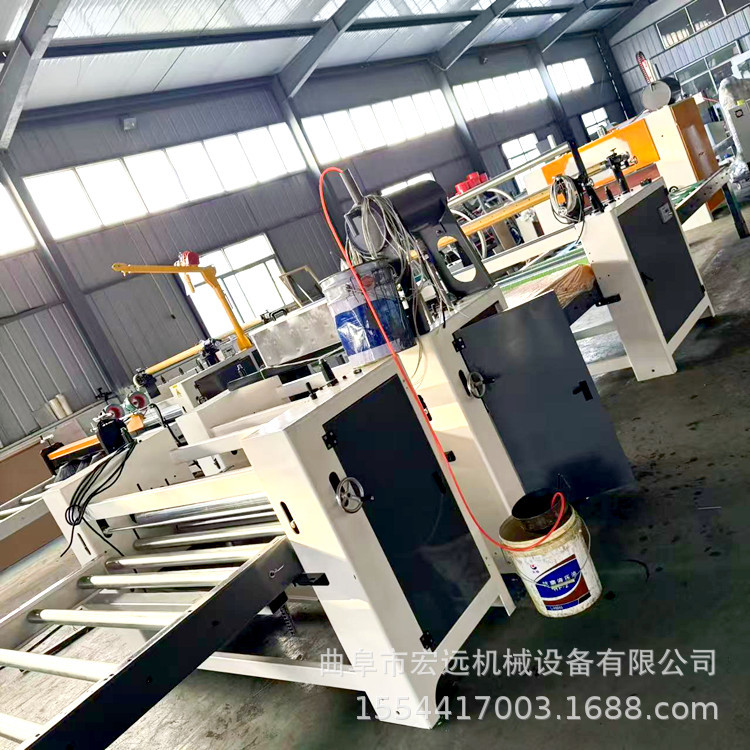 小型简易双面覆膜贴合机